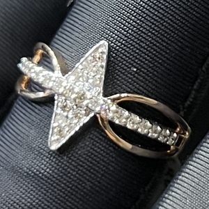 แหวนทองคำแท้14K 18K ที่สวยงามพร้อมเพชรธรรมชาติของขวัญแฮนด์เมดแบบดั้งเดิมสำหรับเครื่องประดับชั้นดีที่ไม่เหมือนใครของเธอ - Product Image 4