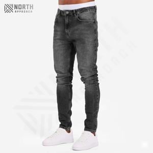 Pantalones Vaqueros Ajustados y Elegantes para Hombre con Diseño Clásico y Tela Resistente para Uso Diario, Pantalones Vaqueros Casuales para Hombre, Pantalones Vaqueros Holgados para Hombre - Product Image 4