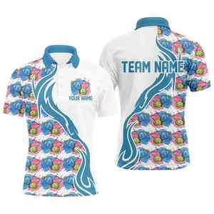 เสื้อโปโลผู้ชายไซส์พิเศษลำลองใหม่โลโก้ตามสั่งเสื้อโปโลผ้าฝ้ายถักลายทาง - Product Image 2