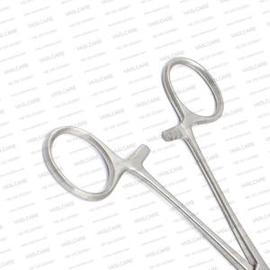 Fórceps de arteria Adson Frazier 1:2 dientes y mandíbula completamente dentada, curvo 180mm Acero inoxidable profesional CE aprobado por Vaslcare - Product Image 4