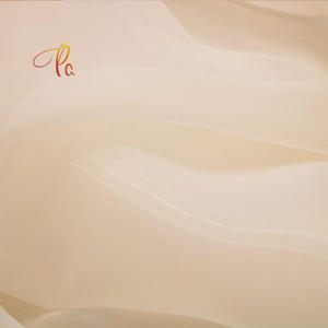 Nouvelle Collection 2026 : <span class=keywords><strong>Tissu</strong></span> Organza Uni Teint, Léger et Respirant, 100% Polyester, Orange Foncé, Prêt à Personnaliser pour Vêtements Féminins - Product Image 1