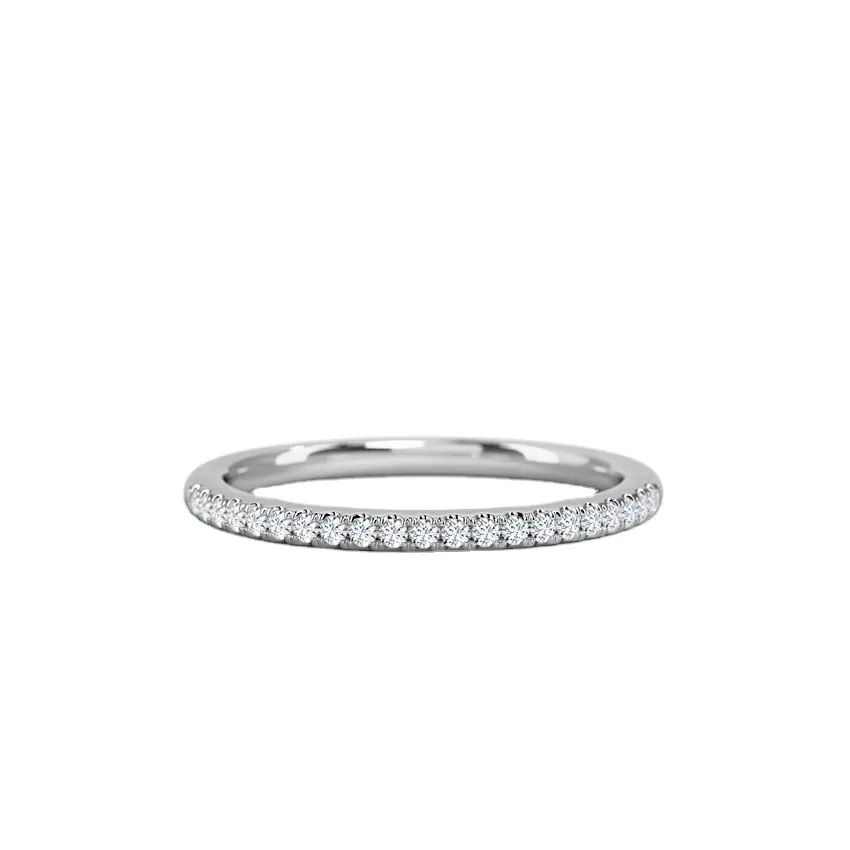 Hochwertiger Luxus Berühmte Marken designer Schmuck Band Ring mit Diamanten 10 Karat 14 Karat 18 Karat Gold Band Form Ring Modeschmuck