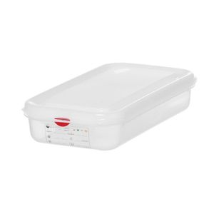 Contenitore per Alimenti |   Contenitore Rettangolare in Polipropilene da 2,5L |   GN 1/3 |   325x176x(A)65mm |   Trasparente - Product Image 1