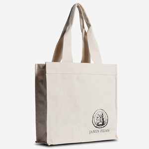BOLSA DE COMPRAS DE LONA CON LOGOTIPO PERSONALIZADO ESTAMPADO CON DISEÑOS DE DIBUJOS ANIMADOS A LA MODA - Product Image 5