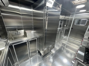 Remorque de restauration mobile 8,5' x 20' avec plateforme de 5' pour événements, traiteur, barbecue + livraison gratuite - Product Image 6