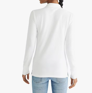 Polos únicos de talla grande para mujer, nuevo diseño, entrenamiento de trabajo, camiseta Polo perfecta de calidad Premium, ropa deportiva, camiseta Polo - Product Image 3