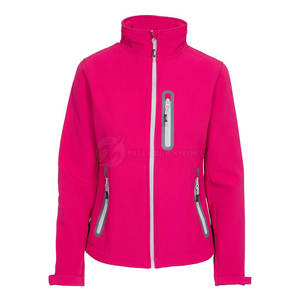 Vestes Softshell pour femmes sur mesure, en coton uni teint, respirantes, à séchage rapide, imperméables - Product Image 1