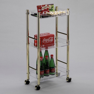 Carrito de almacenamiento de 3 niveles, carrito de utilidad de cocina - Product Image 4