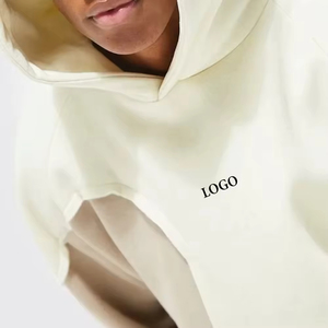 Survêtements délavés à l'acide, sur mesure, 100% coton éponge, survêtement surdimensionné pour hommes, pantalon de survêtement évasé empilé pour unisexe - Product Image 6