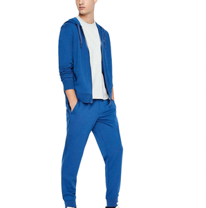 Approvisionnement direct usine 2025 – Vente en gros – Sweat à capuche zippé en molleton pour homme, mélange coton/polyester, style streetwear long, hiver, haute qualité - Product Image 4