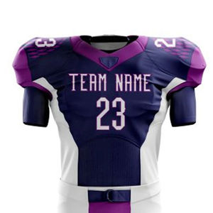 Uniforme de fútbol americano con estampado personalizado de alta calidad, estilo callejero a la moda, transpirable y de talla grande, precio Unisex - Product Image 4