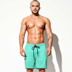 Bañadores de diseñador, nuevo diseño de patrón, bañadores personalizados, pantalones cortos para hombre con cordón - Product Image 1