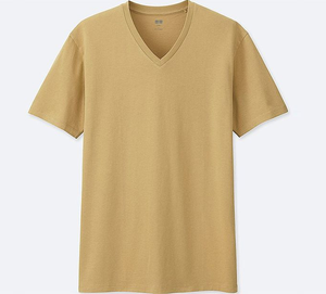 Men Breathable Plus Size Men's Cotton <b>V</b> <b>Neck</b> T-shirts Custom Printed Organic Cotton <b>V</b> Shape Tee Shirts - Product Image 4