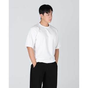 Camisetas para hombre, camiseta negra de uso diario, camiseta informal de gran tamaño para mujer, ropa de calle cómoda de algodón suave, Camiseta básica - Product Image 1