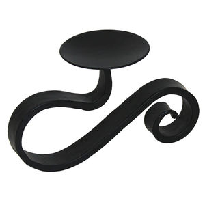 T Light Antiqued Brass Candleholder Elegant Matt Home Decor Metal Candleholder for Birthday Occasions and <b>Other</b> Celebrations - Product Image 3