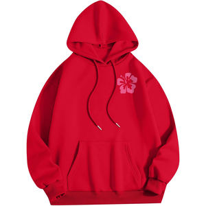 Sweat à capuche pour homme de luxe en gros, imprimé sur mesure, respirant, en tissu polyester/nylon peigné, uni, imperméable et coupe-vent - Product Image 1