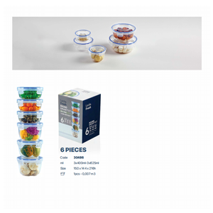 High-Capacity Compact <b>Plastic</b> Storage Containers <b>with</b> Secure <b>Lids</b> Multi-Size for Home Office Kitchen Food Organization - Product Image 2