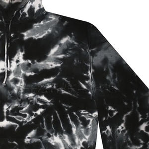 Fabricante personalizado de alta calidad 100% algodón Tie Dye Hoodie precio al por mayor para invierno patrón sólido - Product Image 4