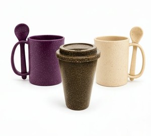 แก้วมะพร้าวใส่อาซาอิและใยไผ่ - แก้วกาแฟรักษ์โลกนำกลับมาใช้ใหม่ได้ - ผลิตในบราซิล - Product Image 3