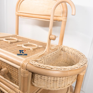 Soporte de cocina de ratán superventas, artesanía de Vietnam, juguetes de ratán para niños, el mejor regalo, juguetes de cocina ecológicos - Product Image 2