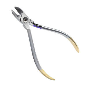 Pince à couronne dentaire à prix de gros, 5,5 pouces, pointes courbées et dentelées, best-seller, acier inoxydable chirurgical Wenquar - Product Image 3