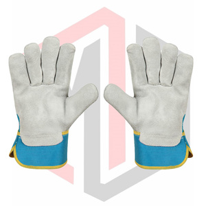 ถุงมือหนังวัวแท้สำหรับงานอุตสาหกรรม ผลิตจากโรงงานใหม่ ทนทาน กันลื่น ยืดหยุ่น - Product Image 5