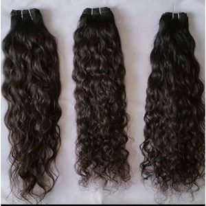 ช่อผมมนุษย์แท้อินเดียสำหรับแต่งแนวผมธรรมชาติแบบไม่ผ่านการทำ100% - Product Image 3