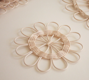 Handmade Rattan Flower <b>Wall</b> <b>Hanging</b> / Daisy <b>Wall</b> Decor - Product Image 6