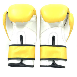 Guantes de boxeo de alta calidad con logotipo personalizado Guantes de boxeo Pu Guantes de boxeo de buena calidad Cuero Pu - Product Image 3
