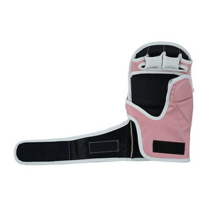 Gants d'entraînement de boxe et de MMA sur mesure Dwelt Gear en cuir PU avec fermeture auto-agrippante – Équipement de sparring durable - Product Image 6