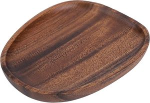 Plateau de service en bois écologique Plateau en bois durable pour la maison ou le bureau - Product Image 2