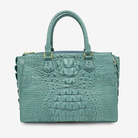 Nouveauté 2025 – Sacs à main pour femmes en cuir de crocodile véritable, durables, avec fermeture éclair – Sacs de luxe tendance et à la mode