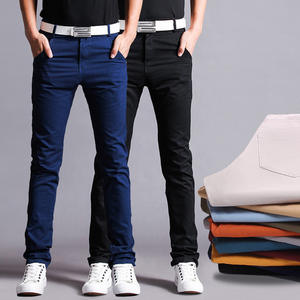 Pantalones chinos-Hip Hop Mid Rise Transpirable Colores sólidos Superventas Alta calidad Precio barato para hombres Verano - Product Image 1