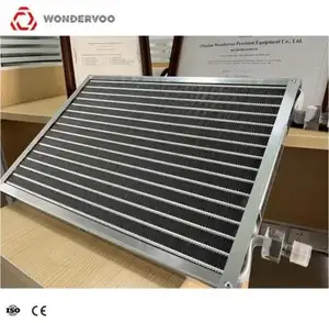 Fabrika özelleştirmek rekabetçi fiyat mikro kanal tüp alüminyum kanatlı ısı değiştirici otomobil hava klima kondansatörü