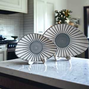 ชุดถ้วยชามเซรามิคพอร์ซเลนสีฟ้าและสีขาวสำหรับรับประทานอาหารชุดเครื่องใช้บนโต๊ะอาหารชามสลัดในครัวแบบคลาสสิก - Product Image 2