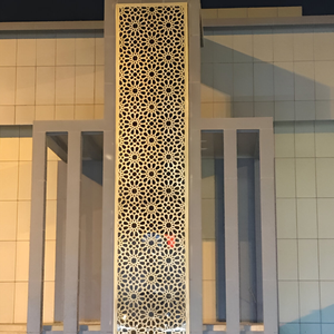 Séparateurs de panneau élégants d'écran de séparation d'acier inoxydable de l'or PVD 306 de haute qualité pour les espaces modernes - Product Image 2