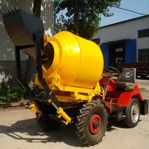 Venta al por mayor bomba de hormigón portátil y mezcladoras de hormigón Mini mezclador de hormigón diésel con máquina de bomba para uso en edificios domésticos - Product Image 5