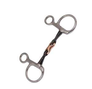 Nueva llegada de acero inoxidable de doble articulación Eggbutt Snaffle Horse Bit con enlace de cobre fabricado por TARIQ MFG CO - Product Image 3