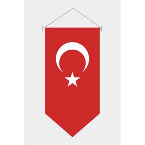 Pentagonal Promotional Flag <b>Banner</b> for Turkey - Product Image 6