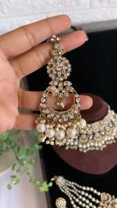 Ladies Bridal Wedding Jewelry Set Elegant Beautiful Necklace Jewellery Fashionable Jewelry Sets <b>for</b> <b>Women</b> - Product Image 5