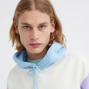 Sweats à capuche pour hommes respirants Séchage rapide 100% coton Sweats à capuche brodés Coupe parfaite OEM Streetwear Sweats à capuche de jogging - Product Image 5