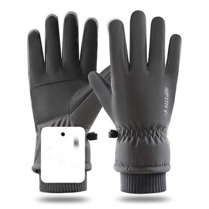 Gants de ski d'hiver chauds, imperméables, isolés, doublure en polaire douce, utilisation en extérieur pour le froid, adhérence - Product Image 2