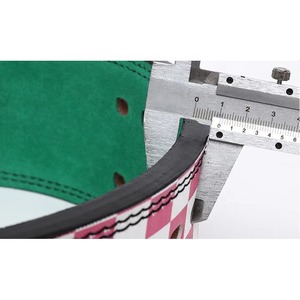 Cinturón de levantamiento de pesas de cuero genuino para gimnasio, Fitness, sentadillas, palanca, hebilla, cinturones, entrenamiento de peso muerto, soporte trasero, cinturón de levantamiento de pesas de 10MM - Product Image 6