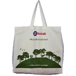 Sacs fourre-tout réutilisables écologiques avec logo personnalisé de 8oz 10oz 12oz pour femmes avec long manche Sacs à provisions promotionnels - Product Image 3