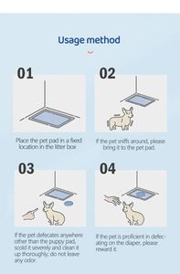 Pet <b>Pads</b> Super Absorbent Pet Diaper Dog Training <b>Pee</b> <b>Pads</b> Disposable Puppy <b>Pad</b> for Cats Dog Pet Supplies - Product Image 3