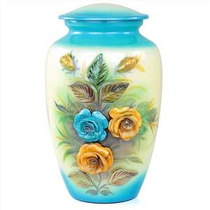 โกศเผาศพพิมพ์ลายทันสมัยสำหรับขี้เถ้าของมนุษย์โกศใส่ศพทันสมัย - Product Image 1