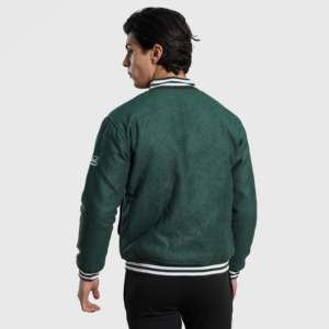Para el producto de tela de lana verde Alpha - Product Image 2