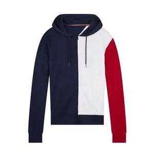 Chaqueta con cremallera de un cuarto de algodón 100% de peso pesado personalizada para hombre, Sudadera con capucha y cremallera con logotipo de marca e impresión digital de todas las tallas de invierno - Product Image 3