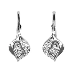 Boucles d'oreilles pendantes en argent 925 pour femmes, cadeau de mode délicat - Product Image 2
