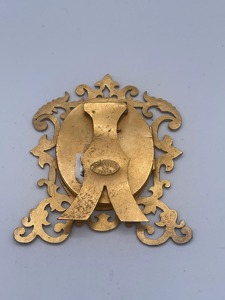 กรอบรูปดีไซเนอร์ทรงกลมสีทองแนววินเทจสำหรับตกแต่งที่วางของบนโต๊ะสำหรับงานอีเวนต์ของขวัญของที่ระลึก - Product Image 6